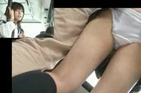Perverted Men molest Girl in train