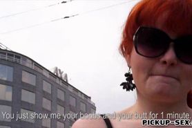 Amateur Florence anal banged for money