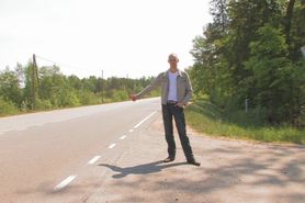 3-way fucking outside