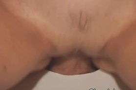 Dirty Blonde MILF Taking Creampie At A Glory Hole