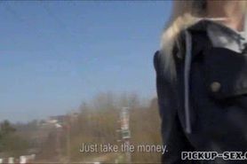 Eurobabe Lenny Elleny analyzed for money