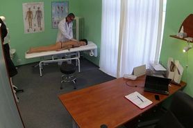 Sexy patient fucks doctor in office
