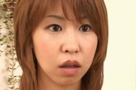 Japanese teens fucked doggy style in a row in gangbang