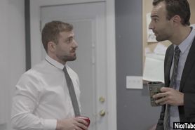 Horny blonde MILF enjoyed pussy licking and blowjob